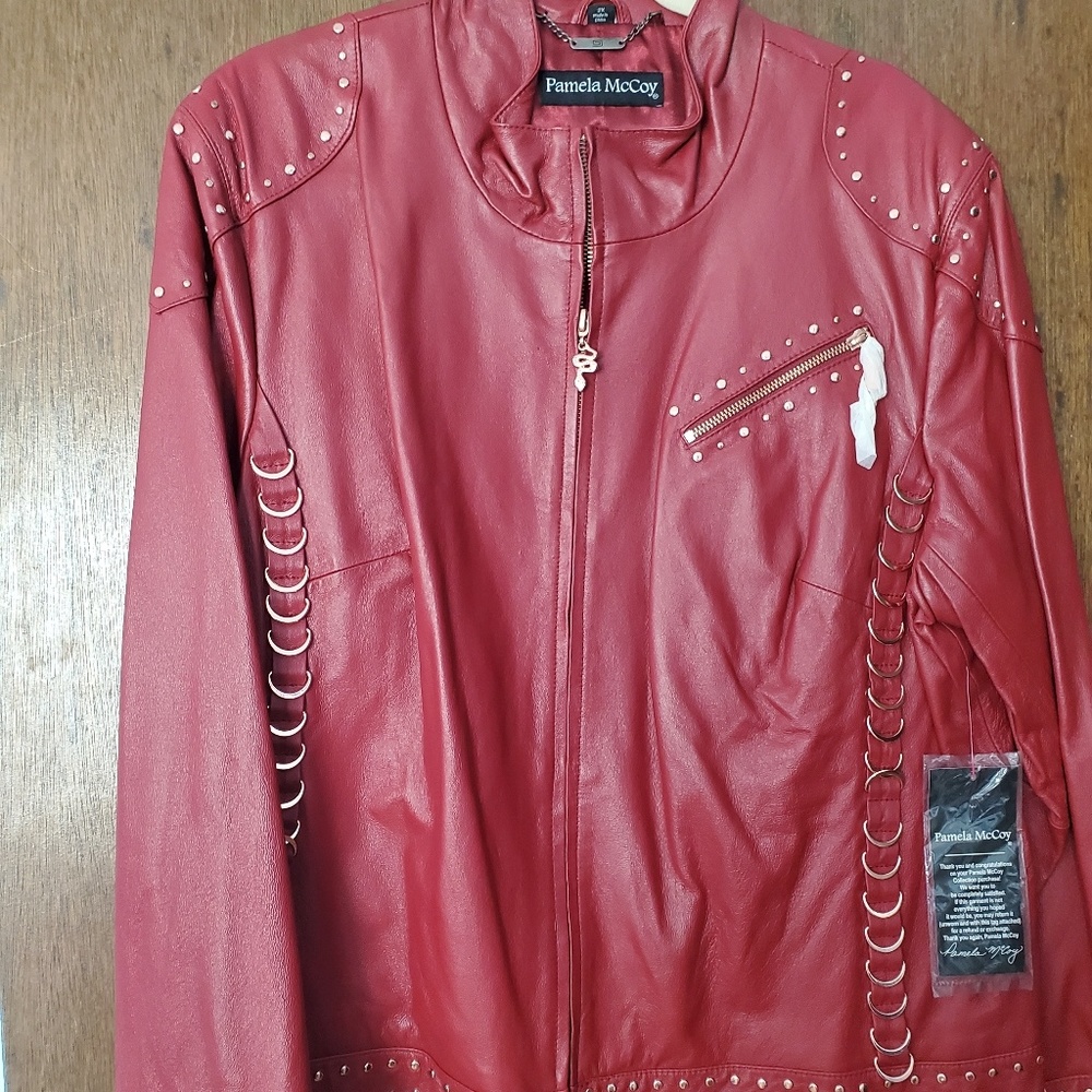 Leather jacket - Picture 2 of 4